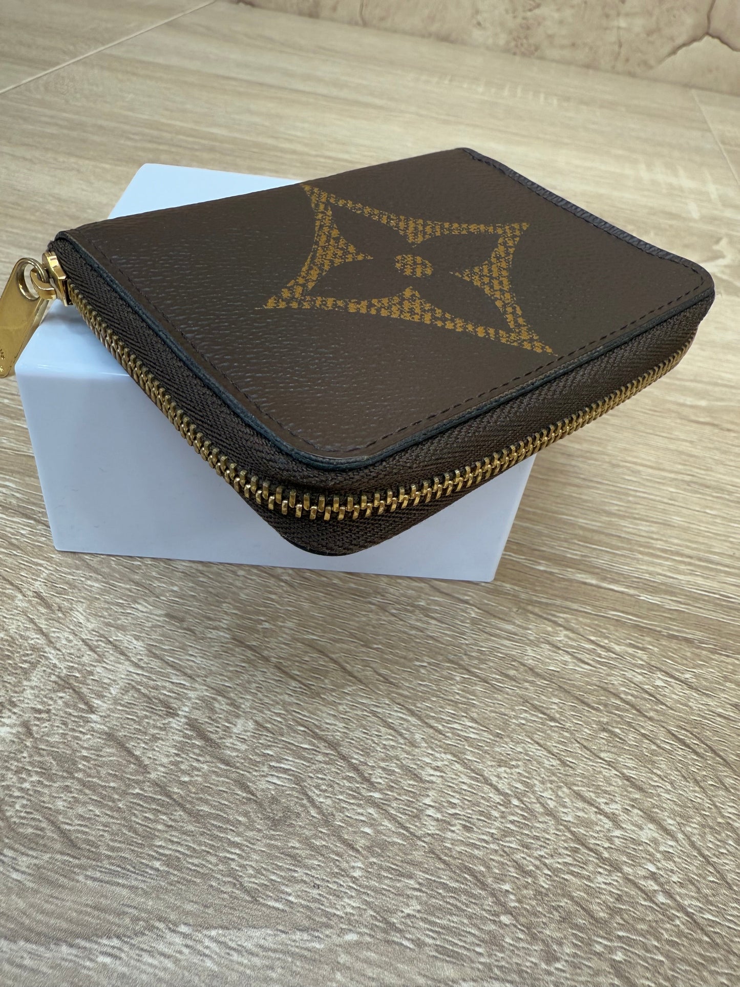 Louis Vuitton Giant Monogram Compact Zippy Wallet